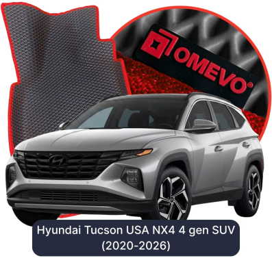 EVA bilgummimåtter OMEVO til Hyundai Tucson USA NX4 4. generation SUV (2021-2025)