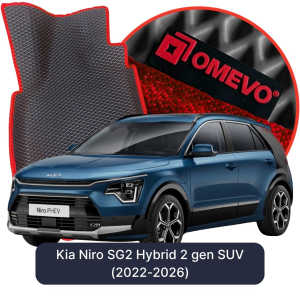 OMEVO 5D Pro EVA Bilmåtter til Kia Niro SG2 Hybride 2. gen SUV (2022-2025)