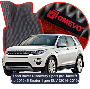 OMEVO 5D Pro EVA Bilmåtter til Land Rover Discovery Sport før facelift (til 2019) 1. gen SUV (2014-2019)