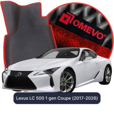 EVA bilgummimåtter OMEVO til Lexus LC 500 1. gen Coupe (2017-2025)