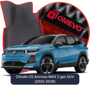 OMEVO 5D Pro EVA Bilmåtter til Citroën C5 Aircross MAX 2 gen SUV (2025-2026)