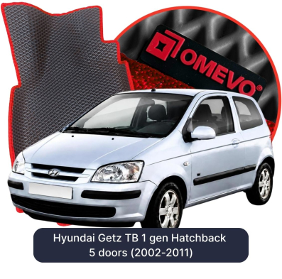 EVA bilgummimåtter OMEVO til Hyundai Getz TB 1 gen Hatchback 5 døre (2002-2011)