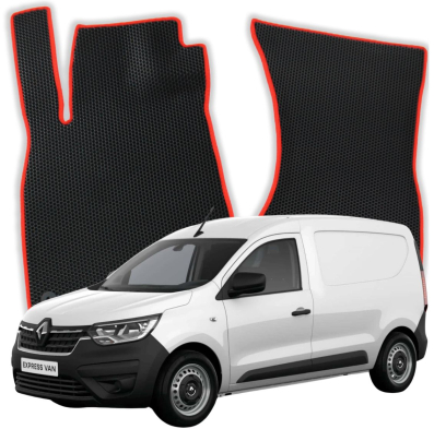 EVA bilgummimåtter OMEVO til Renault Kangoo EXPRESS L1 2 Sæder 3 gen Kombi-varevogn 4 døre (2021-2026)