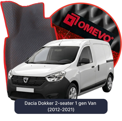 EVA bilgummimåtter OMEVO til Dacia Dokker 1. gen Van (2012-2021)