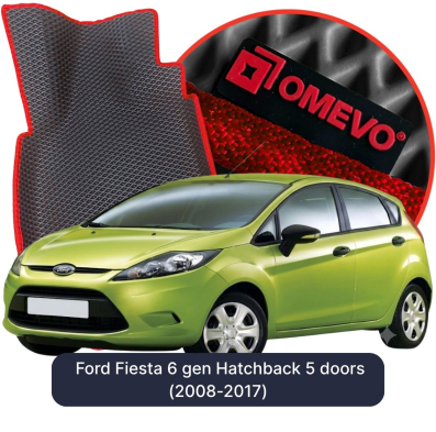 EVA bilgummimåtter OMEVO til Ford Fiesta 6 gen Hatchback 5 døre (2008-2017)