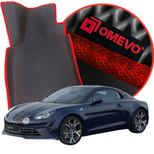 OMEVO 5D Pro EVA Bilmåtter til Alpine S A110 2 gen Coupe (2019-2026)