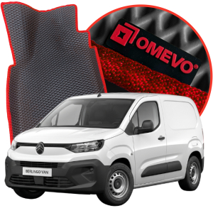 OMEVO 5D Pro EVA Bilmåtter til Citroën Berlingo 3-personers 3 gen panel van vehicle (2018-2026)