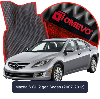 EVA bilgummimåtter OMEVO til Mazda 6 GH 2. gen Sedan (2007-2012)