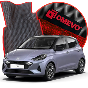 EVA bilgummimåtter OMEVO til Hyundai I10 3 gen Hatchback 5 døre (2019-2025)