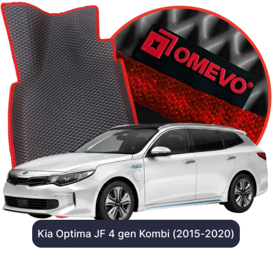 EVA bilgummimåtter OMEVO til Kia Optima JF 4 gen Stationcar (2015-2020)