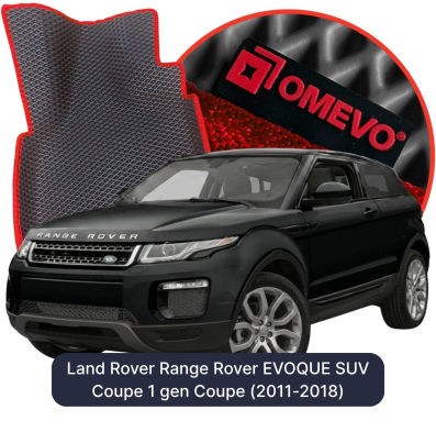 EVA bilgummimåtter OMEVO til Land Rover Range Rover EVOQUE SUV Coupe 1. gen Coupe (2011-2018)