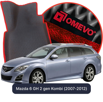 EVA bilgummimåtter OMEVO til Mazda 6 GH 2. gen Kombi (2007-2012)