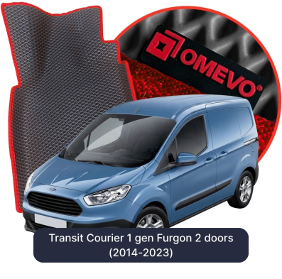 EVA bilgummimåtter OMEVO til Ford Transit Courier 1 gen Varevogn 2 døre (2014-2023)