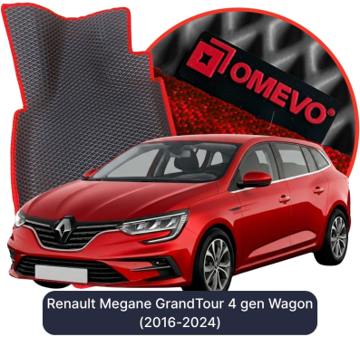 EVA bilgummimåtter OMEVO til Renault Megane GrandTour 4 gen Kombi (2016-2024)