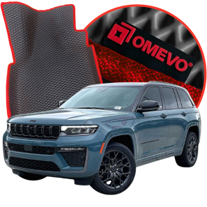 EVA bilgummimåtter OMEVO til Jeep Grand Cherokee Summit 6-personers 5 gen SUV Long (2021-2026)