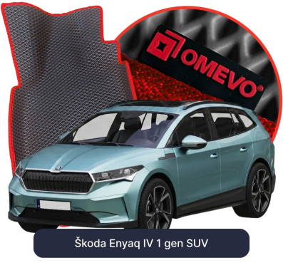 EVA bilgummimåtter OMEVO til Škoda Enyaq IV 1 gen SUV (2020-2025)