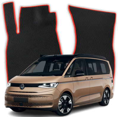 EVA bilgummimåtter OMEVO til Volkswagen California Beach 4 Sæder 7 gen Minivan 5 døre (2025-2026)