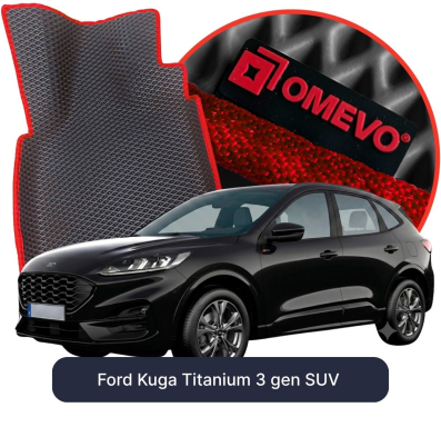EVA bilgummimåtter OMEVO til Ford Kuga Titanium 3. gen SUV (2019-2025)