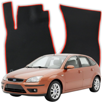 EVA bilgummimåtter OMEVO til Ford Focus 2 gen Hatchback 5 døre (2004-2011)