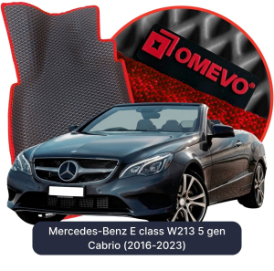 OMEVO 5D Pro EVA Bilmåtter til Mercedes-Benz E-Klasse W213 5. gen Cabrio (2016-2023)