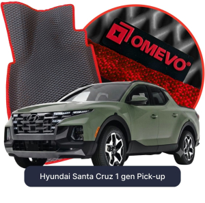 OMEVO 5D Pro EVA Bilmåtter til Hyundai Santa Cruz 1. generation Pick-up (2021-2026)