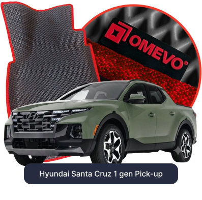 EVA bilgummimåtter OMEVO til Hyundai Santa Cruz 1. generation Pick-up (2021-2026)