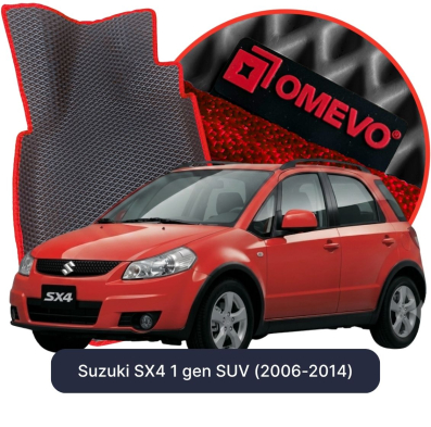 EVA bilgummimåtter OMEVO til Suzuki SX4 1 gen SUV (2006-2014)