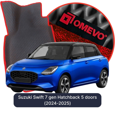 EVA bilgummimåtter OMEVO til Suzuki Swift 7 gen Hatchback 5 døre (2024-2025)