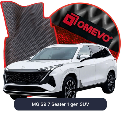 EVA bilgummimåtter OMEVO til MG S9 7 Sæder 1 gen SUV (2024-2026)