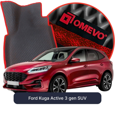 EVA bilgummimåtter OMEVO til Ford Kuga Active  3 gen SUV (2019-2026)