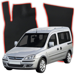 OMEVO EVA Bilmåtter® til Opel Combo C 5 Sæder 2 gen Minivan 5 døre (2001-2011)