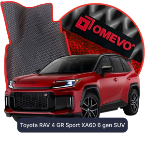 OMEVO 5D Pro EVA Bilmåtter til Toyota RAV 4 GR Sport XA60 6 gen SUV (2025-2026)