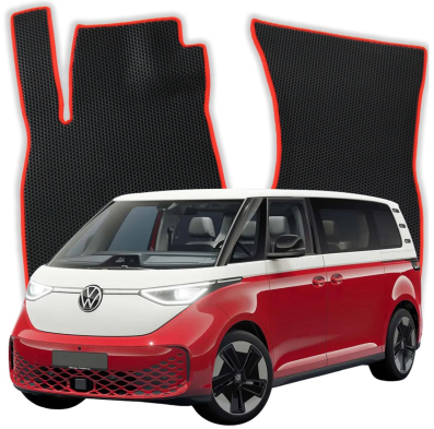 EVA bilgummimåtter OMEVO til Volkswagen ID.Buzz 7 Sæder 1 gen Minivan (2022-2026)