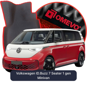 OMEVO 5D Pro EVA Bilmåtter til Volkswagen ID.Buzz 7 Sæder 1 gen Minivan (2022-2026)