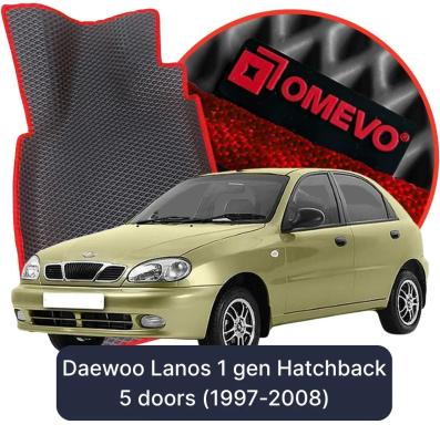 EVA bilgummimåtter OMEVO til Daewoo Lanos 1 gen Hatchback 5 døre (1997-2008)