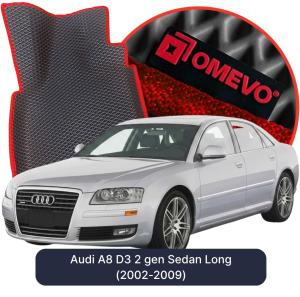 OMEVO 5D Pro EVA Bilmåtter til Audi A8 D3 2 gen Sedan Lang (2002-2009)