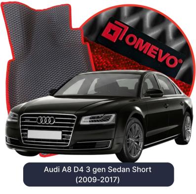 EVA bilgummimåtter OMEVO til Audi A8 D4 3 gen Sedan Kort (2009-2017)