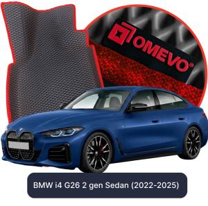 OMEVO 5D Pro EVA Bilmåtter til BMW i4 G26 2. gen Sedan (2022-2025)