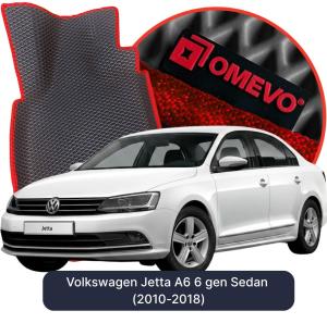 OMEVO 5D Pro EVA Bilmåtter til Volkswagen Jetta A6 6. gen Sedan (2010-2018)