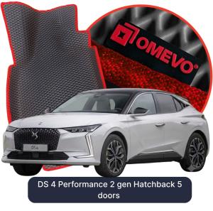 OMEVO 5D Pro EVA Bilmåtter til DS 4 Performance 2 gen Hatchback 5 døre (2021-2026)