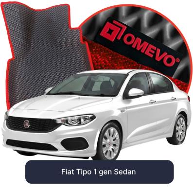 EVA bilgummimåtter OMEVO til Fiat Tipo 1 gen Sedan (2015-2026)