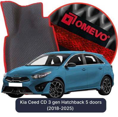 EVA bilgummimåtter OMEVO til Kia Ceed CD 3 gen Hatchback 5 døre (2018-2025)