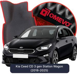 OMEVO 5D Pro EVA Bilmåtter til Kia Ceed CD 3 gen Stationcar (2018-2025)