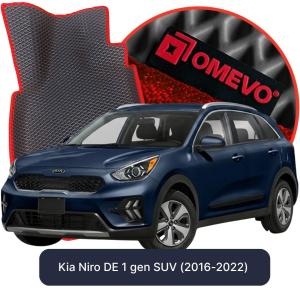 OMEVO 5D Pro EVA Bilmåtter til Kia Niro DE 1. gen SUV (2016-2022)