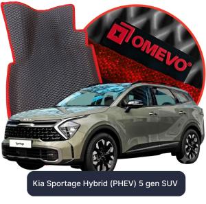 OMEVO 5D Pro EVA Bilmåtter til Kia Sportage Hybrid (PHEV) 5 gen SUV (2021-2026)