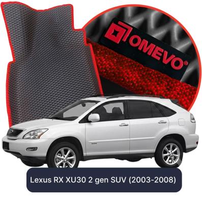 EVA bilgummimåtter OMEVO til Lexus RX XU30 2 gen SUV (2003-2008)