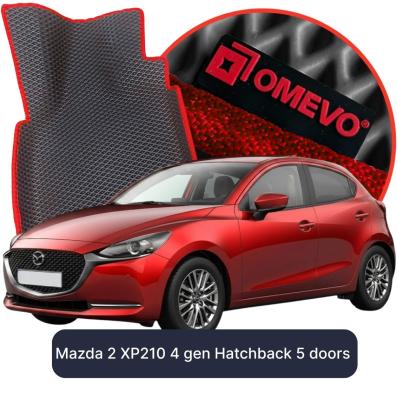 EVA bilgummimåtter OMEVO til Mazda 2 XP210 4 gen Hatchback 5 døre (2021-2026)