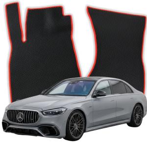 OMEVO EVA Bilmåtter® til Mercedes-Benz S63 AMG E Performance 5 Sæder W223 7 gen Sedan Long (2020-2026)