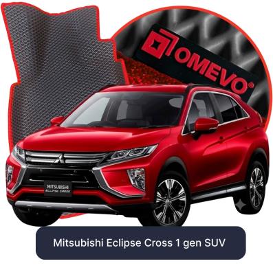 EVA bilgummimåtter OMEVO til Mitsubishi Eclipse Cross 1 gen SUV (2018-2026)
