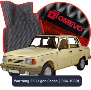 OMEVO 5D Pro EVA Bilmåtter til Wartburg 353 1 gen Sedan (1966-1989)